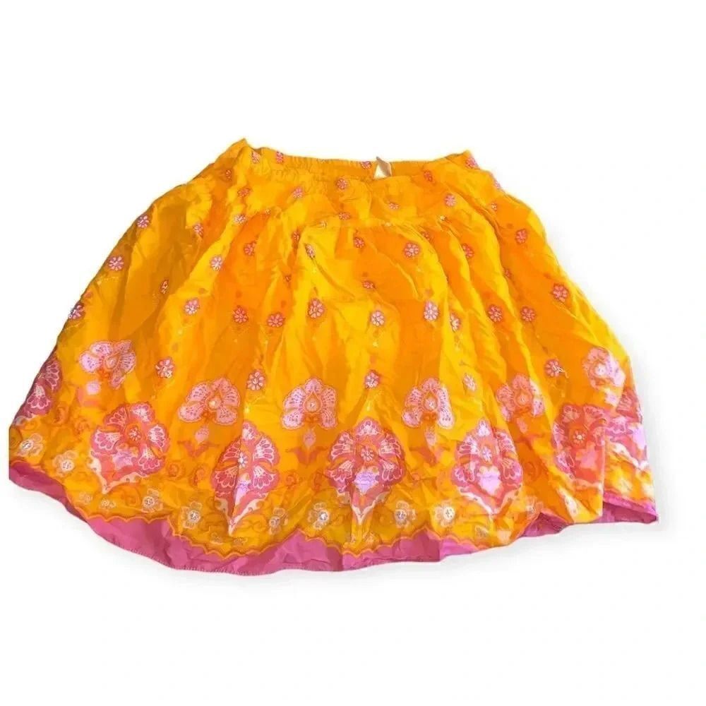Vintage y2k early 2000s embellished micro mini skirt